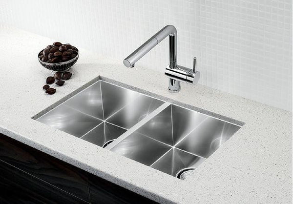 Blanco Quatrus Double Undermount U2 - Slabxstudio